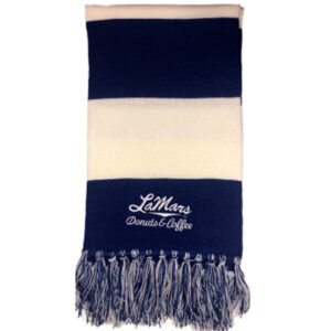 LaMar's Blue & White Scarf